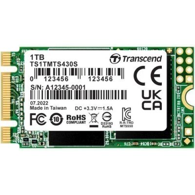 SSD диск Transcend MTS430 1Tb TS1TMTS430S