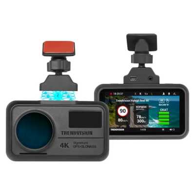 Автомобильный видеорегистратор TrendVision Hybrid Signature Real 4K
