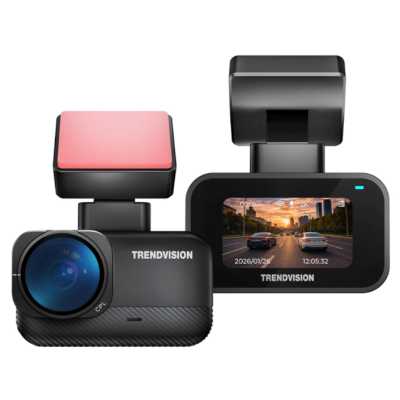 Автомобильный видеорегистратор TrendVision Nano 2K Wi-Fi CPL Black