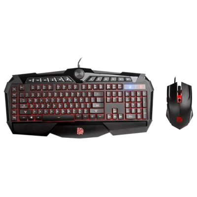 клавиатура и мышь Tt eSPORTS by Thermaltake Challenger Prime RGB Combo Black