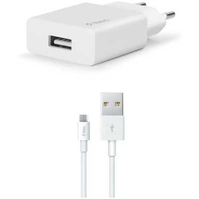 Сетевое зарядное устройство TTEC SmartCharger 10.5W White 2SCS20MB