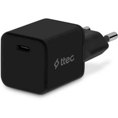 сетевое зарядное устройство TTEC SmartCharger Pro 20W Black 2SCP01S
