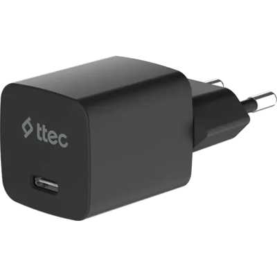 сетевое зарядное устройство TTEC SmartCharger Pro GAN 45W Black 2SCG45S