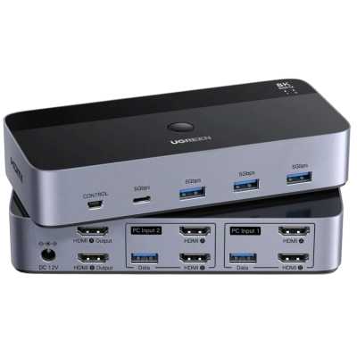 KVM переключатель Ugreen AK703 85100