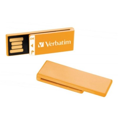 флешка Verbatim 2GB CLIP-IT 043908-177 Orange