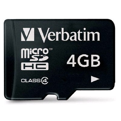 карта памяти Verbatim 4GB 044002-61