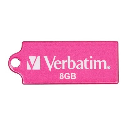 флешка Verbatim 8GB 047424-58 micro drive hot pink