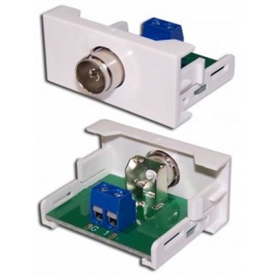 вставка Lanmaster LAN-WA-LP-TV-WH