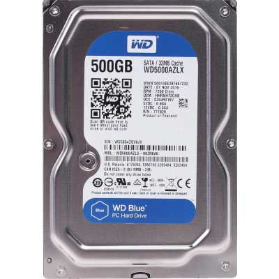 Жесткий диск WD Blue 500Gb WD5000AZLX