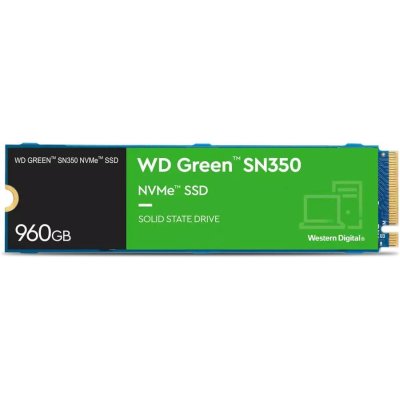 SSD диск WD Green SN350 960Gb WDS960G2G0C