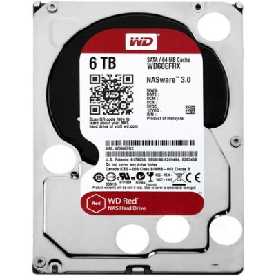 жесткий диск WD Red 6Tb WD60EFAX