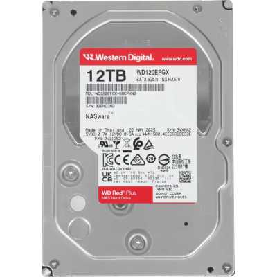 Жесткий диск WD Red Plus 12Tb WD120EFGX
