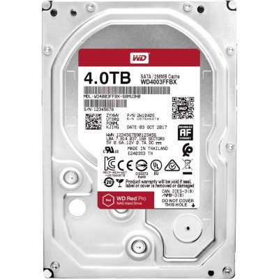 жесткий диск WD Red Pro 4Tb WD4003FFBX