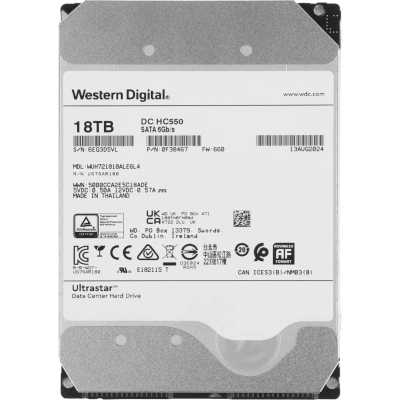 WD Ultrastar DC HC550 18Tb WUH721818ALE6L4 0F38467