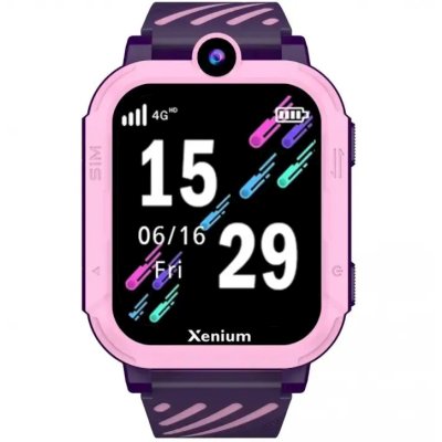 Смарт часы Xenium W600 Purple Pink