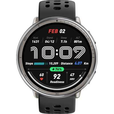 Смарт часы Xiaomi Amazfit Active 2R Black 6970100377712