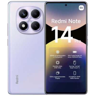 смартфон Xiaomi Redmi Note 14 Pro 4G 12/256GB Aurora Purple