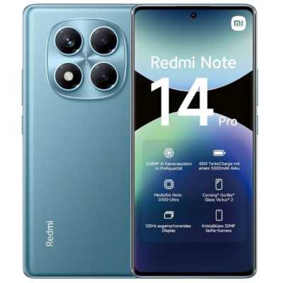 смартфон Xiaomi Redmi Note 14 Pro 4G 12/512GB Ocean Blue