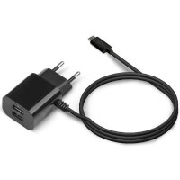 Зарядное устройство Jet.A UC-S14 Black microUSB